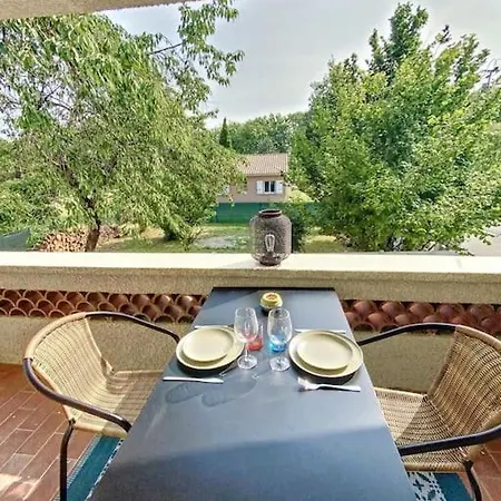 Les Penates Du Pastel - Jardin & Terrasse アパート ヴィルフランシュ・ド・ロラゲ